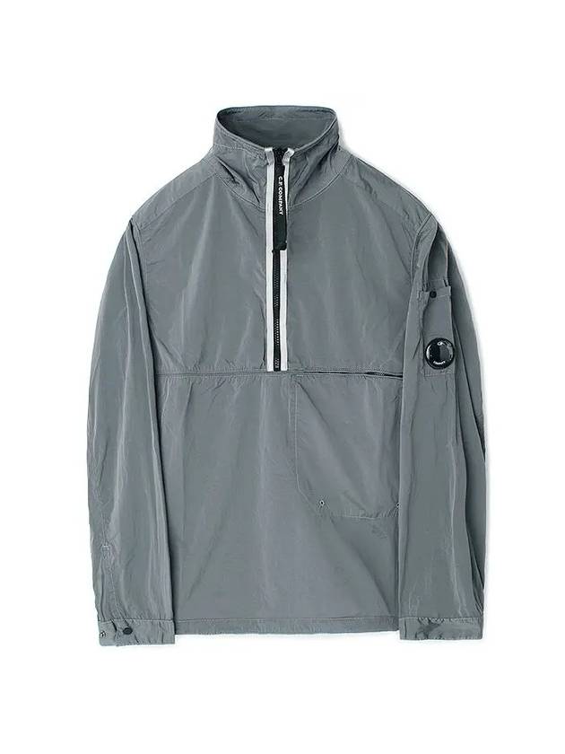 Lens Wappen Half Zip Anorak Grey - CP COMPANY - BALAAN 1