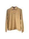 Men's Horsey Pique Polo Shirt Brown - LORO PIANA - BALAAN 1