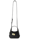 Archive Mini Hobo Shoulder Bag Black - SALVATORE FERRAGAMO - BALAAN 7