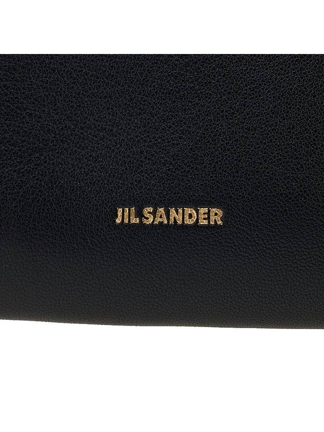 Logo Print Nappa Leather Shoulder Bag Black - JIL SANDER - BALAAN 8