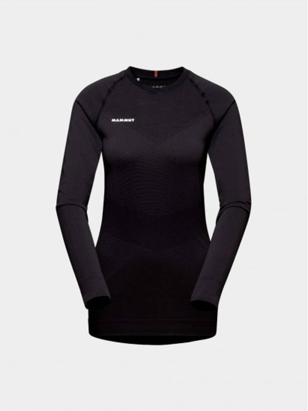 Women's Trift Long Sleeve T-Shirt Black - MAMMUT - BALAAN 3