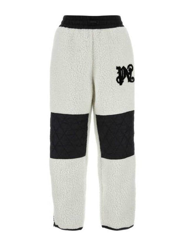 Straight Pants PWKF001R24FAB001 0110 White - PALM ANGELS - BALAAN 1