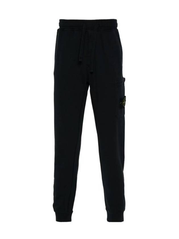 Compass Badge Capered Track Pants Navy - STONE ISLAND - BALAAN 3