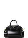 Antigona Small Leather Tote Bag Black - GIVENCHY - BALAAN 2