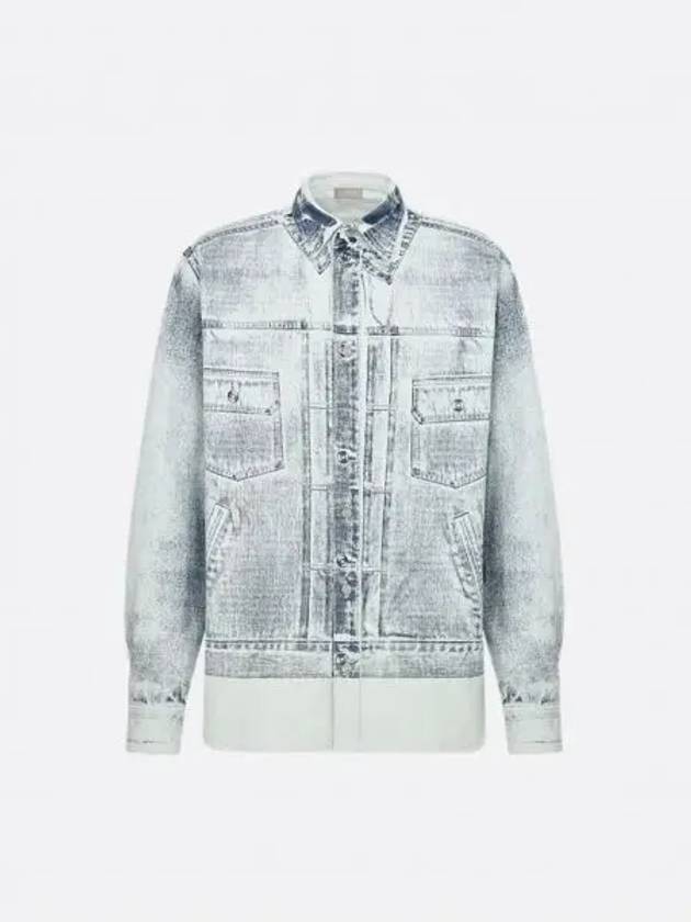 MKII Effect Overshirt 413D588A379X C585 - DIOR - BALAAN 1