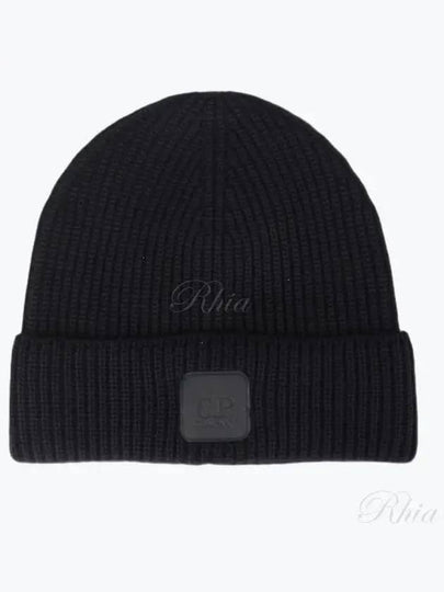 Logo Metropolis Wool Beanie Navy - CP COMPANY - BALAAN 2