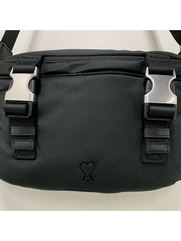 De Coeur Messenger Bag Black - AMI - BALAAN 5