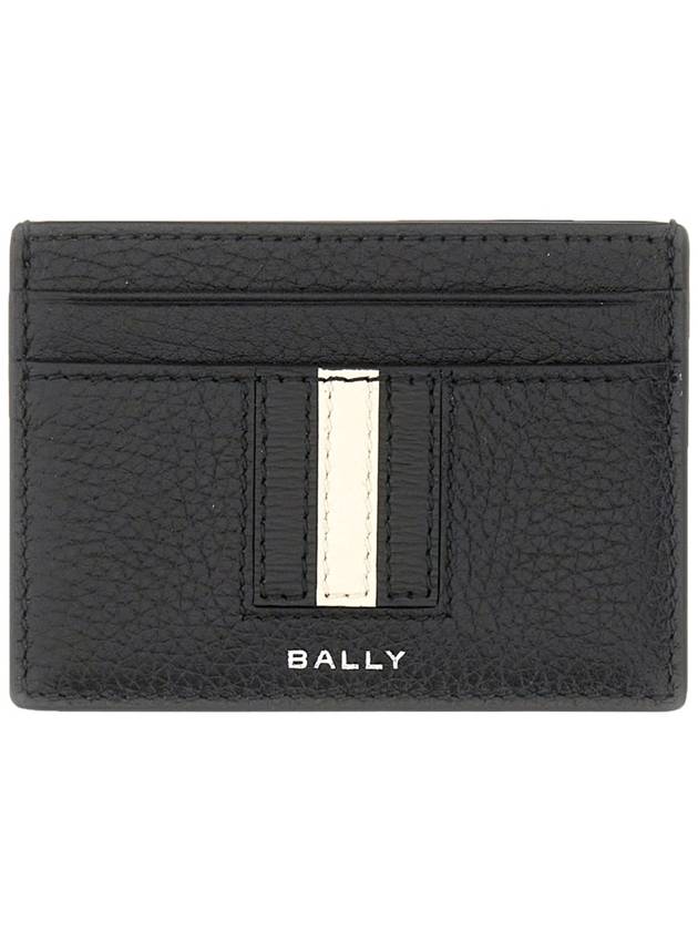 Ribbon Card Wallet Black - BALLY - BALAAN 2