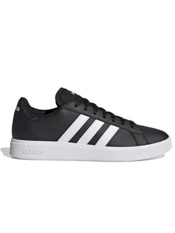 Grand Court Base 2.0 Low Top Sneakers Black - ADIDAS - BALAAN 1