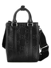 GG embossed mini tote bag black - GUCCI - BALAAN 2