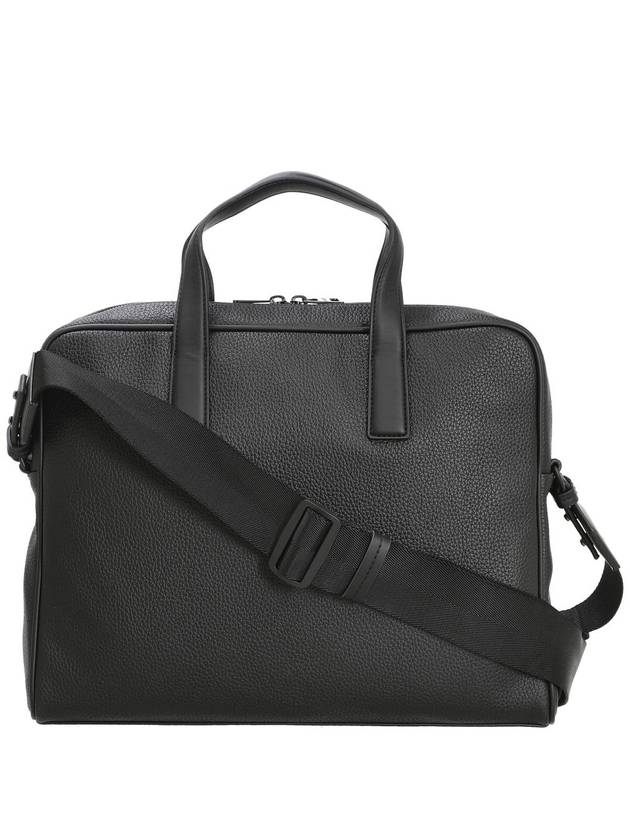 Lettering Logo Briefcase Black - HUGO BOSS - BALAAN 5