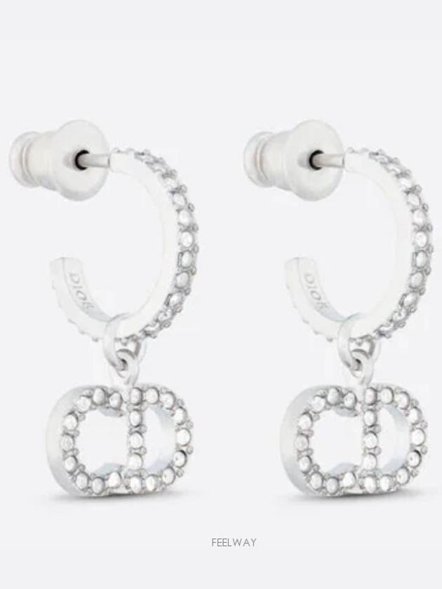 Claire D Lune Earrings Silver - DIOR - BALAAN 2