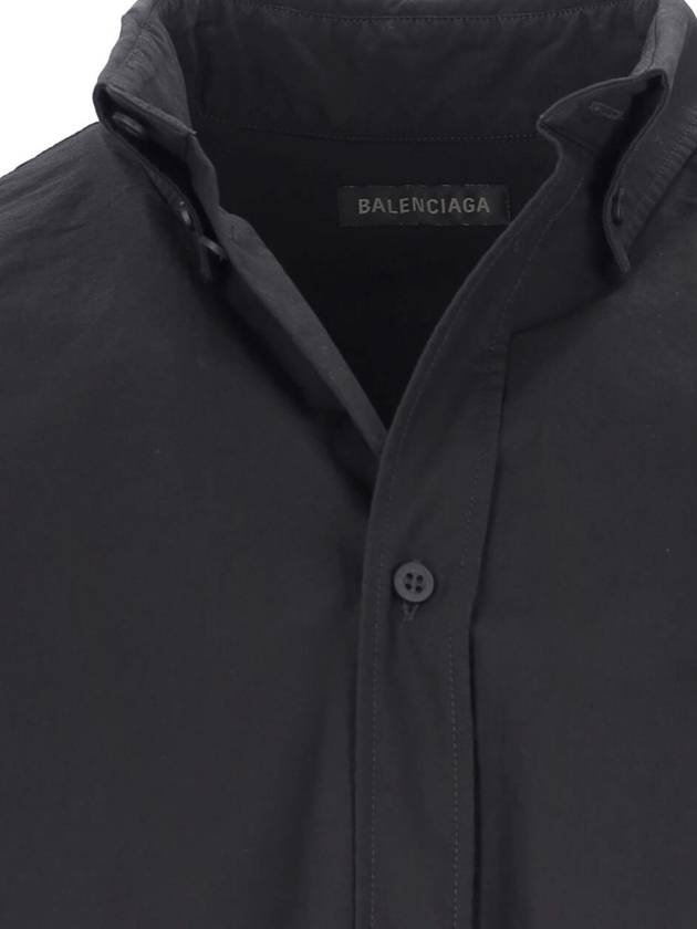 Balenciaga Shirts Black - BALENCIAGA - BALAAN 4