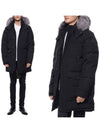 Onyx Big Ridge Parka Frost Fox Fur Black - MOOSE KNUCKLES - BALAAN 2