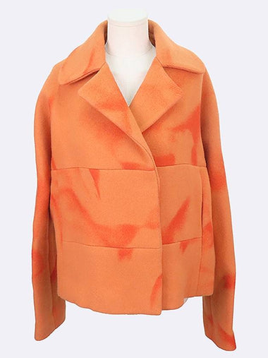 336053VZOF0 Orange color gradient women s jacket size 38 - BOTTEGA VENETA - BALAAN 1