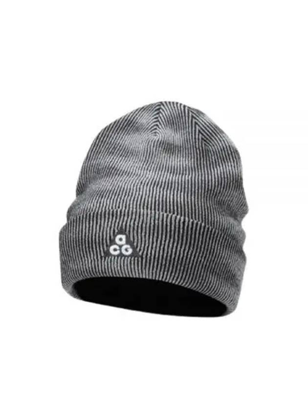 ACG Logo Embroidered Lip Knit Beanie FJ6297 010 B0081018407 - NIKE - BALAAN 2