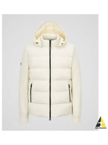 Ceprano M Light Cream Men s Down Jacket - DUVETICA - BALAAN 1