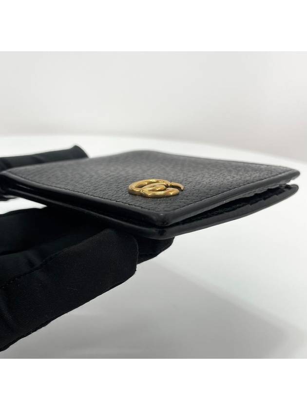 Marmont GG half wallet black 428726 - GUCCI - BALAAN 9