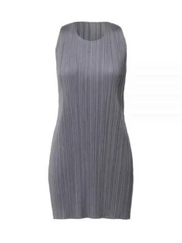 Pleats Please PP48 JT107 12 Basic Sleeveless Dress 1336798 - ISSEY MIYAKE - BALAAN 1