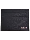 Leather card wallet LHCVM E1817Z NER - ERMENEGILDO ZEGNA - BALAAN 1