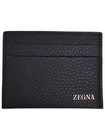 Leather card wallet LHCVM E1817Z NER - ERMENEGILDO ZEGNA - BALAAN 1