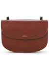 Women's Geneva Mini Cross Bag Brown - A.P.C. - BALAAN 5