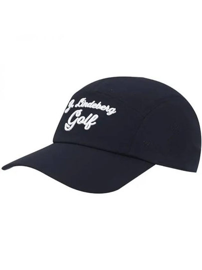 Men's Brett Embroidered Logo Ball Cap Navy - J.LINDEBERG - BALAAN 2