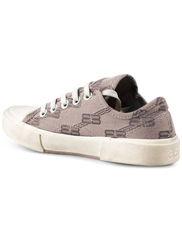 BB Monogram Low-Top Sneakers Grey - BALENCIAGA - BALAAN 3