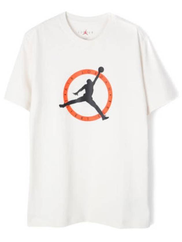 Air Jordan Flight Club Short Sleeve T-Shirt White - NIKE - BALAAN 2