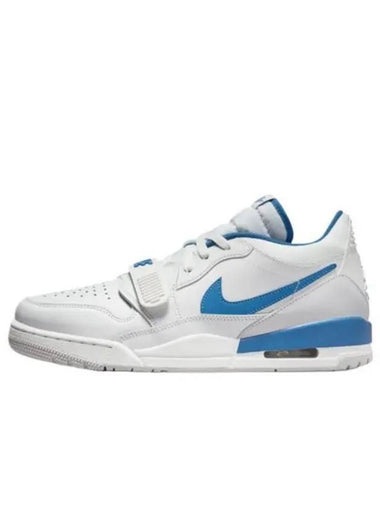 Men's Air Jordan Legacy 312 Low Top Sneakers White Blue - NIKE - BALAAN 1