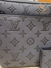 Used luxury goods Lewis It Entrasheet gray monogram shadow trio messenger bag - LOUIS VUITTON - BALAAN 4