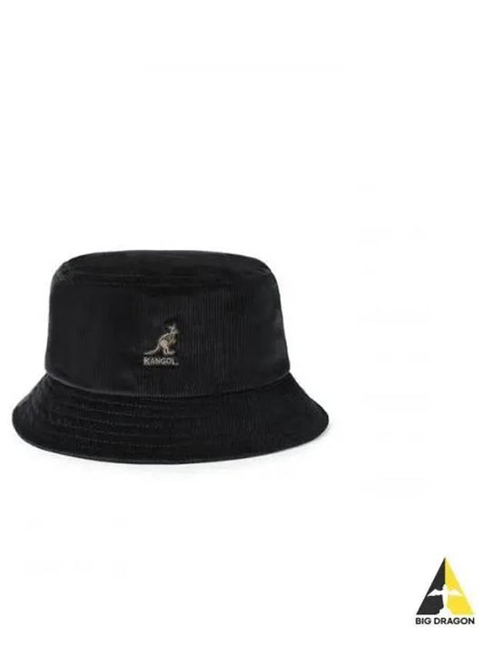 Corduroy Bucket 4228 Black - KANGOL - BALAAN 1