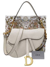 Women s M0455CBAA M030 Latte Grain Saddle Strap Shoulder Bag - DIOR - BALAAN 10