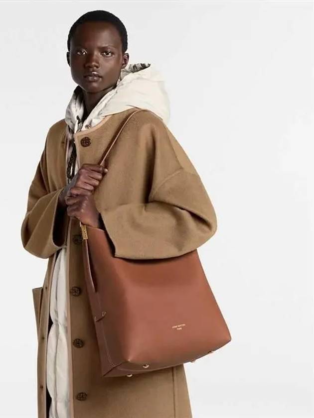 Low Key Hobo MM Shoulder Bag Cognac - LOUIS VUITTON - BALAAN 8