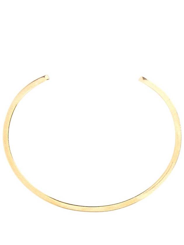 Engraved Logo Cuff Bracelet Gold - MAISON MARGIELA - BALAAN 2