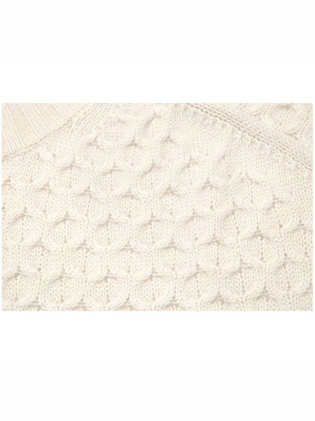 Ivory Valdese Wool Cashmere Sweater VALDESE 003 - MAX MARA - BALAAN 3