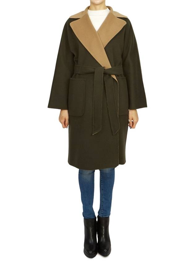 Reversible Single Coat Green - MAX MARA - BALAAN 2