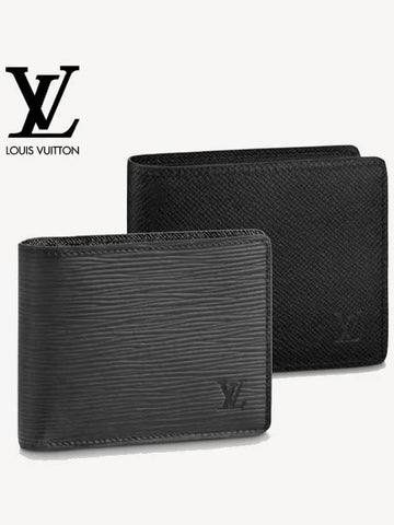 Men's Wallet Half Wallet Card Wallet Slender Willit Epi Taiga M60332 - LOUIS VUITTON - BALAAN 1