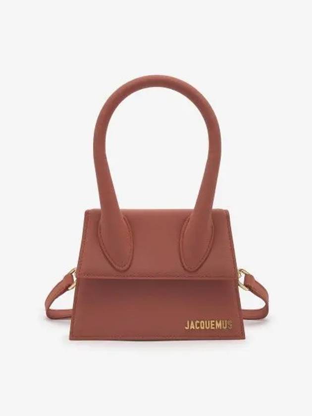 Jacquemus Le Chiquito Moyen Tote Bag Dark Red 213BA0023088480SS23 - JACQUEMUS - BALAAN 1