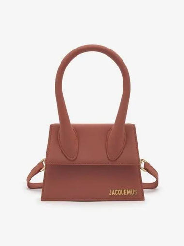 Jacquemus Le Chiquito Moyen Tote Bag Dark Red 213BA0023088480SS23 - JACQUEMUS - BALAAN 1