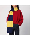 Striped Wool Muffler Yellow Blue - POLO RALPH LAUREN - BALAAN 3