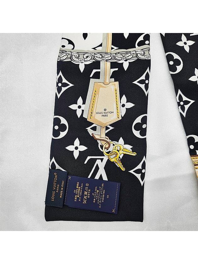 Monogram Confidential Scarf Black - LOUIS VUITTON - BALAAN 5