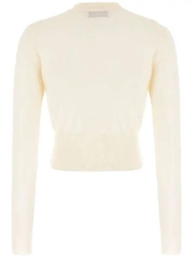 Bea Cropped Cardigan Cream - VIVIENNE WESTWOOD - BALAAN 6