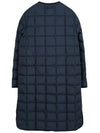 Paisan Long Down Padded Jacket Night Blue - MONCLER - BALAAN 3