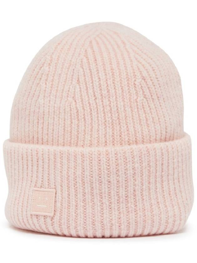 Small Face Logo Beanie Pink - ACNE STUDIOS - BALAAN 3