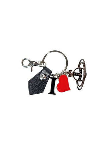 ORB Love Key Holder Black - VIVIENNE WESTWOOD - BALAAN 1