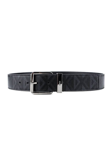 CD Diamond Leather Belt Black - DIOR - BALAAN 1