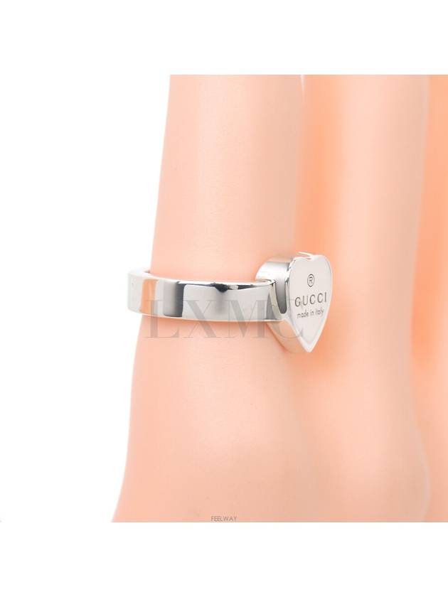 Trademark Silver Heart Ring No 8 223867 - GUCCI - BALAAN 8