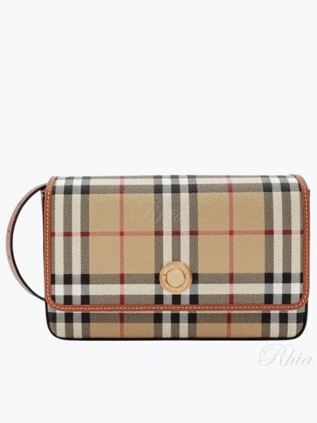 Hampshire Check Cross Bag Archive Beige - BURBERRY - BALAAN 2