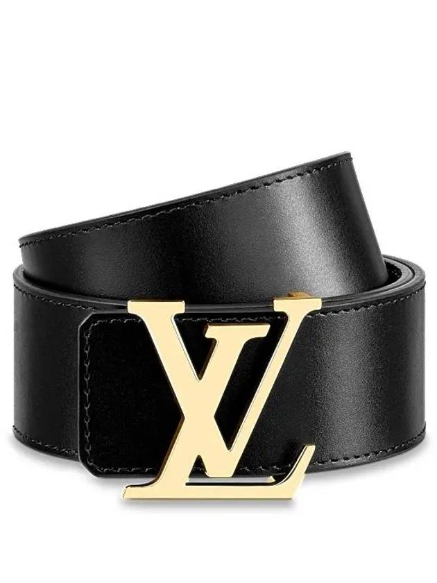 LV Initiales 40Mm Reversible Leather Belt Black - LOUIS VUITTON - BALAAN 4